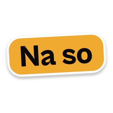 Sticker: Na so