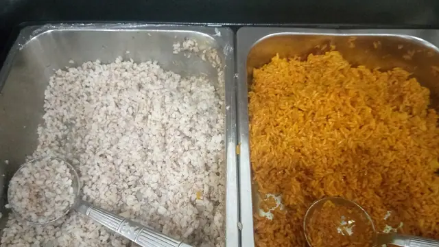 Ofada Rice and Jollof Rice