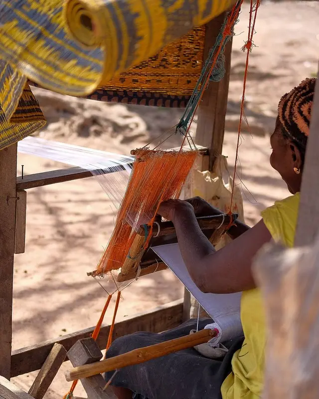 Aso-oke weaving