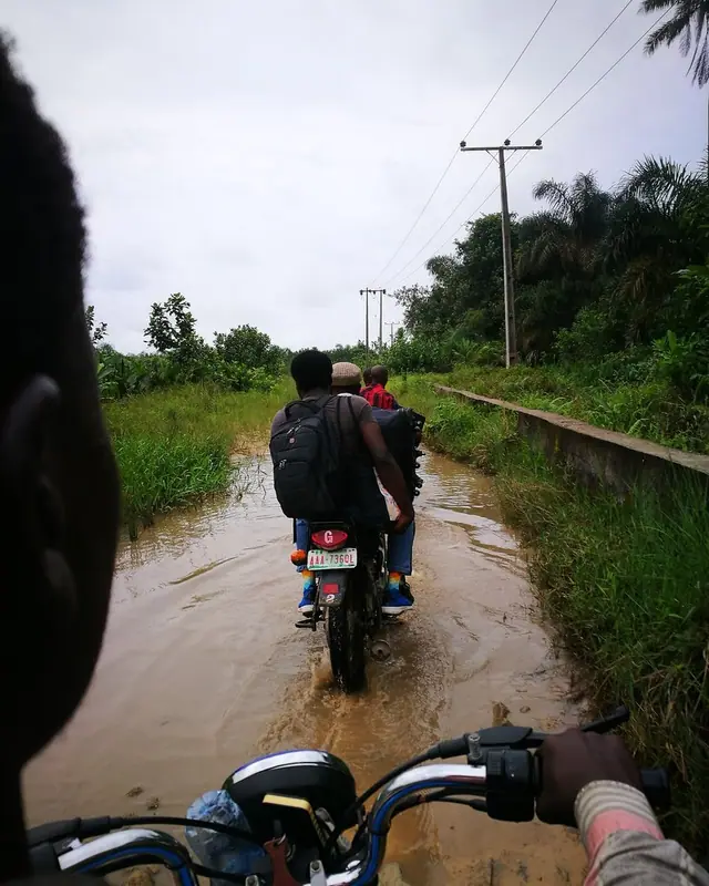Okadas in Lagos