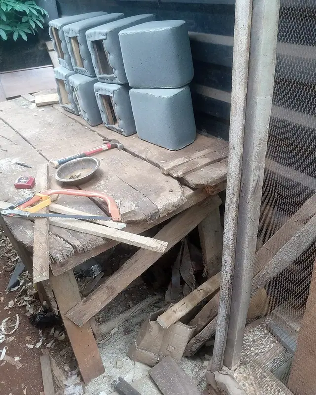 A small carpentry workshop at Nsukka
